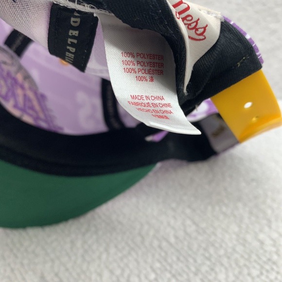 Mitchell & Ness Purple and Yellow Lakers Hat - Picture 11 of 13